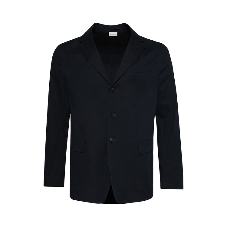 

Куртка Dries Van Noten Bilbo Jacket Navy, синий