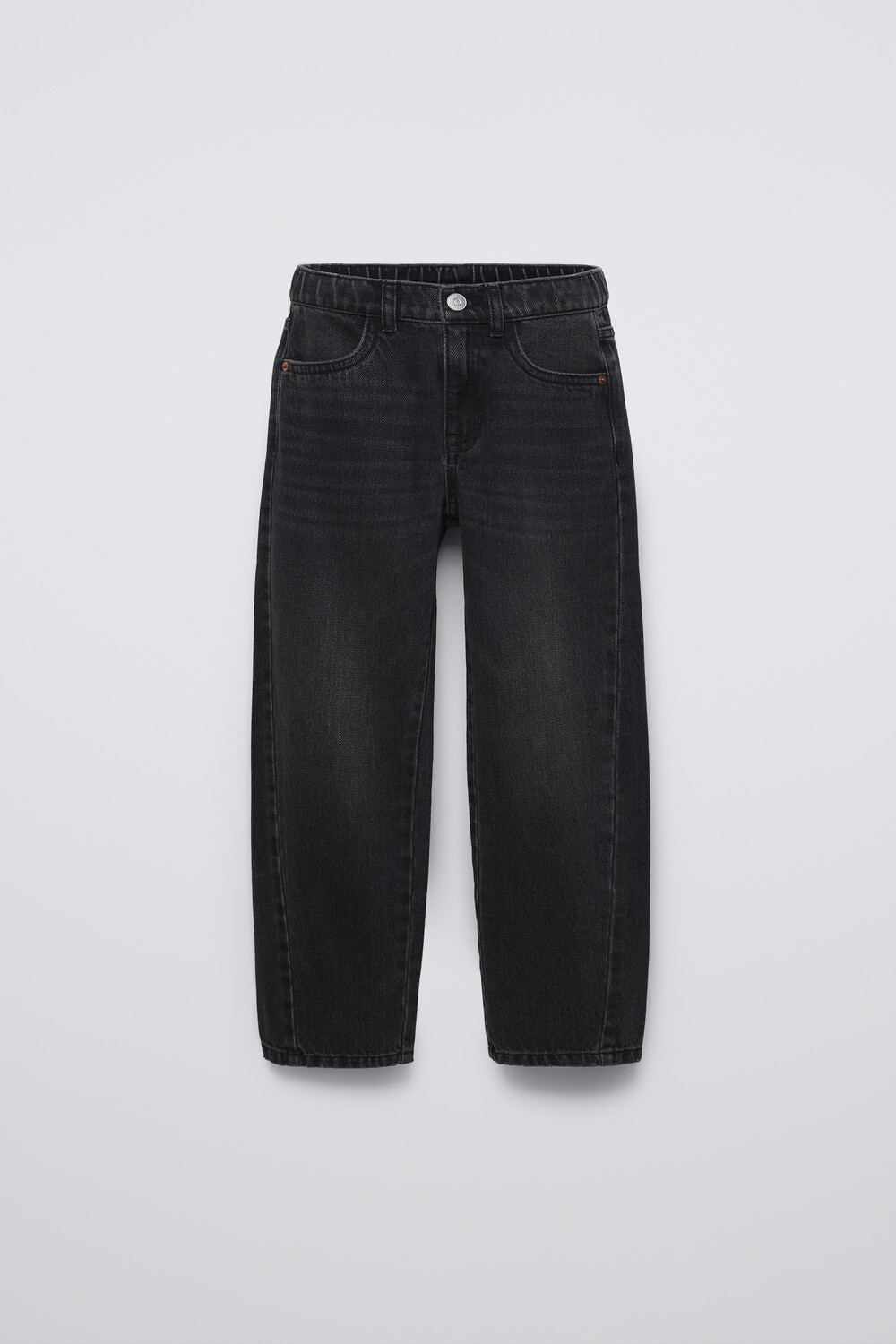 

Мешковатые джинсы ZARA, черный