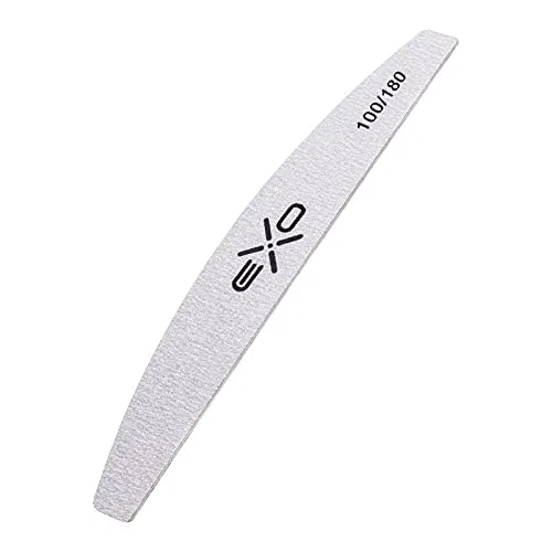 Набор профессиональных пилок для ногтей EXO Leather Slim 100/180, 10 шт. Exo