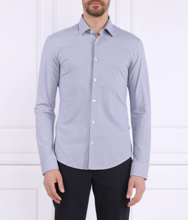 

Рубашка roan_f Slim fit Boss, синий