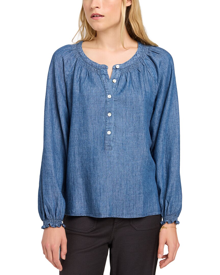 

Фаерти Одетт Топ из льняной смеси Faherty, мультиколор