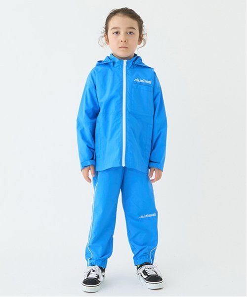 Брюки с обрезанными боковыми швами Minimal, blue