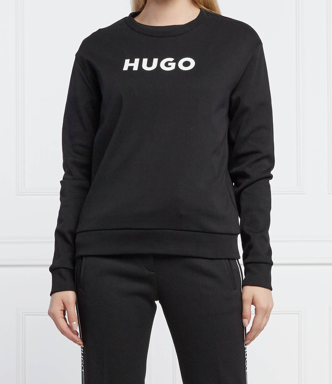 

Толстовка HUGO the hugo regular fit, черный