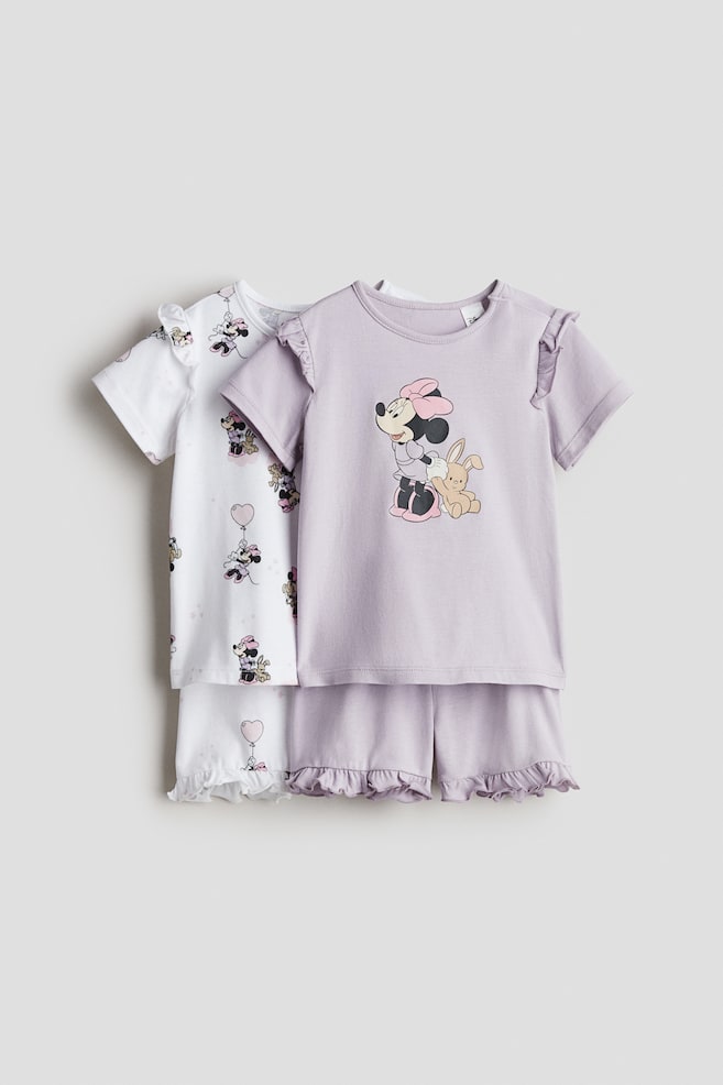 

2 пижамы из хлопка H&M, мультиколор