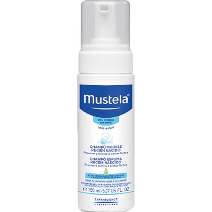 

Пенный шампунь для новорожденных 150мл Mustela