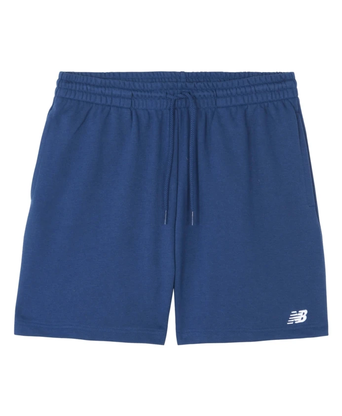 

Короткие шорты из френч терри New Balance, синий