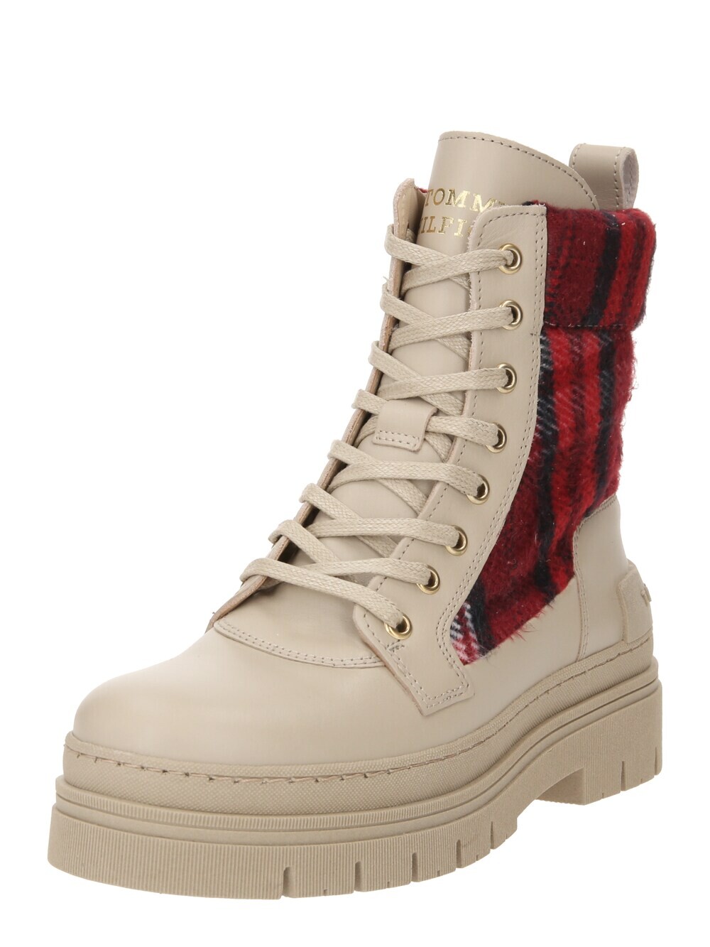 

Ботильоны на шнуровке Tommy Hilfiger, бежевый
