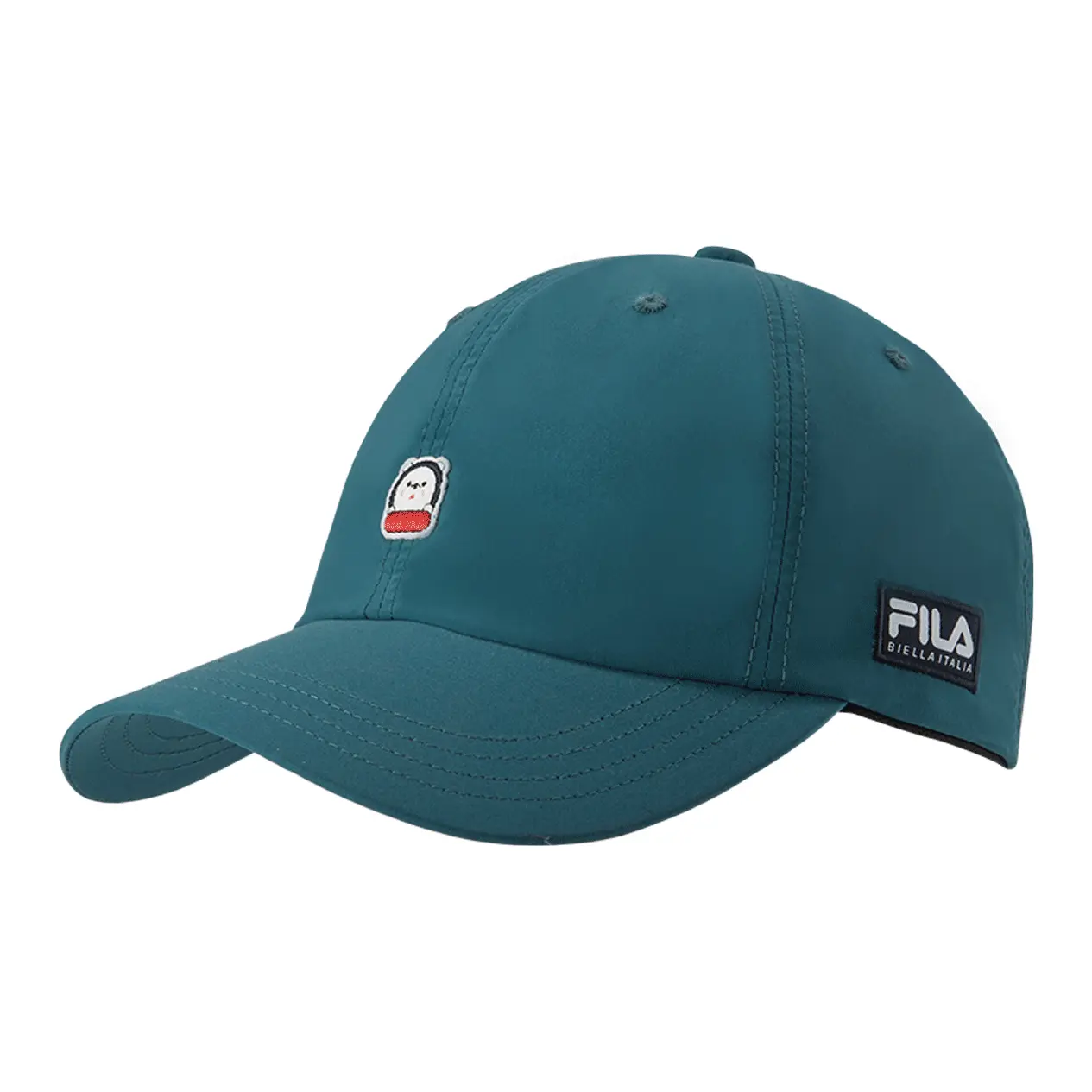 

FILA KIDS Полиэстеровая бейсболка для детей цвета нефрита, Obsidian Green
