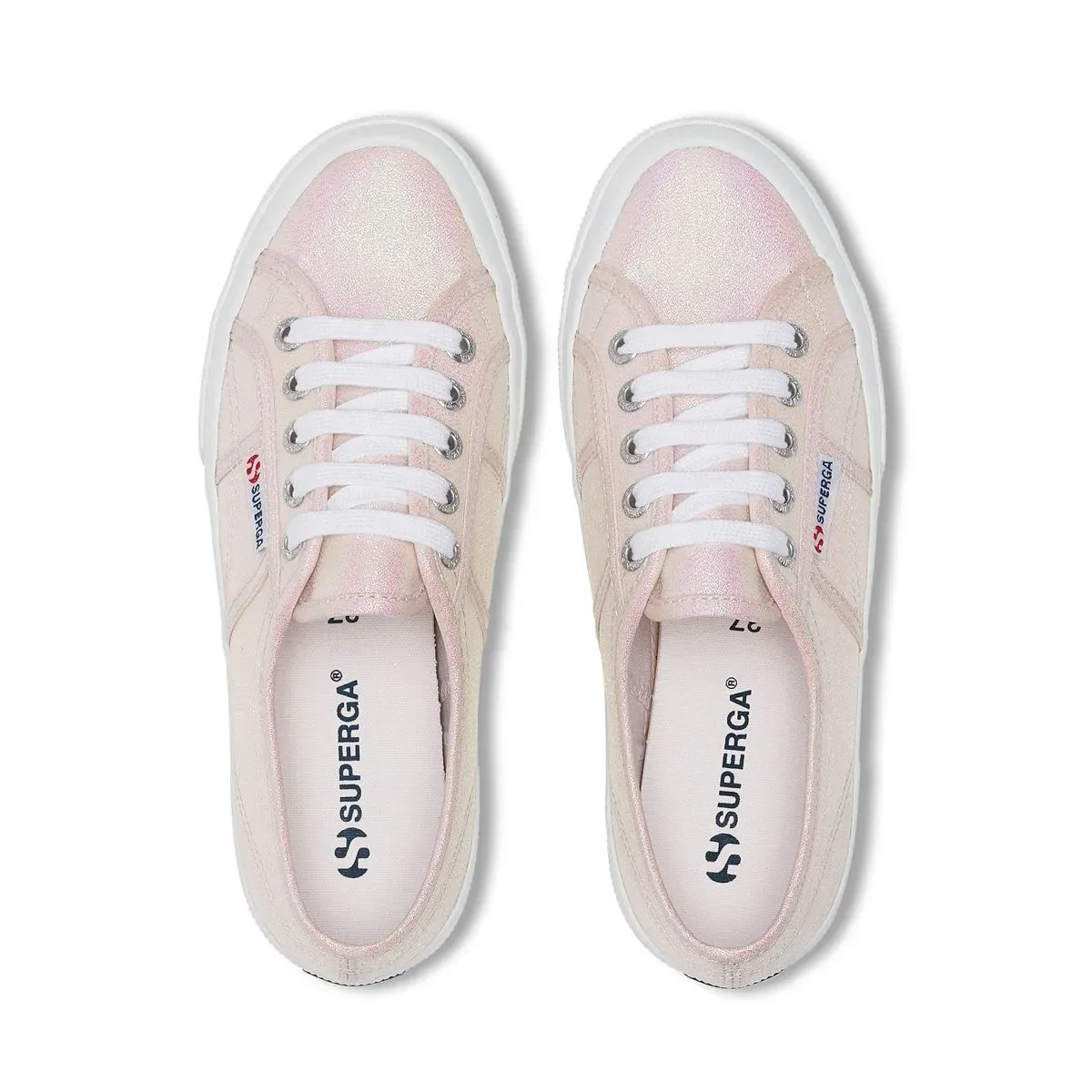 Кроссовки Superga "2750 LAME", цвет Rosegoldfarb — фото 3