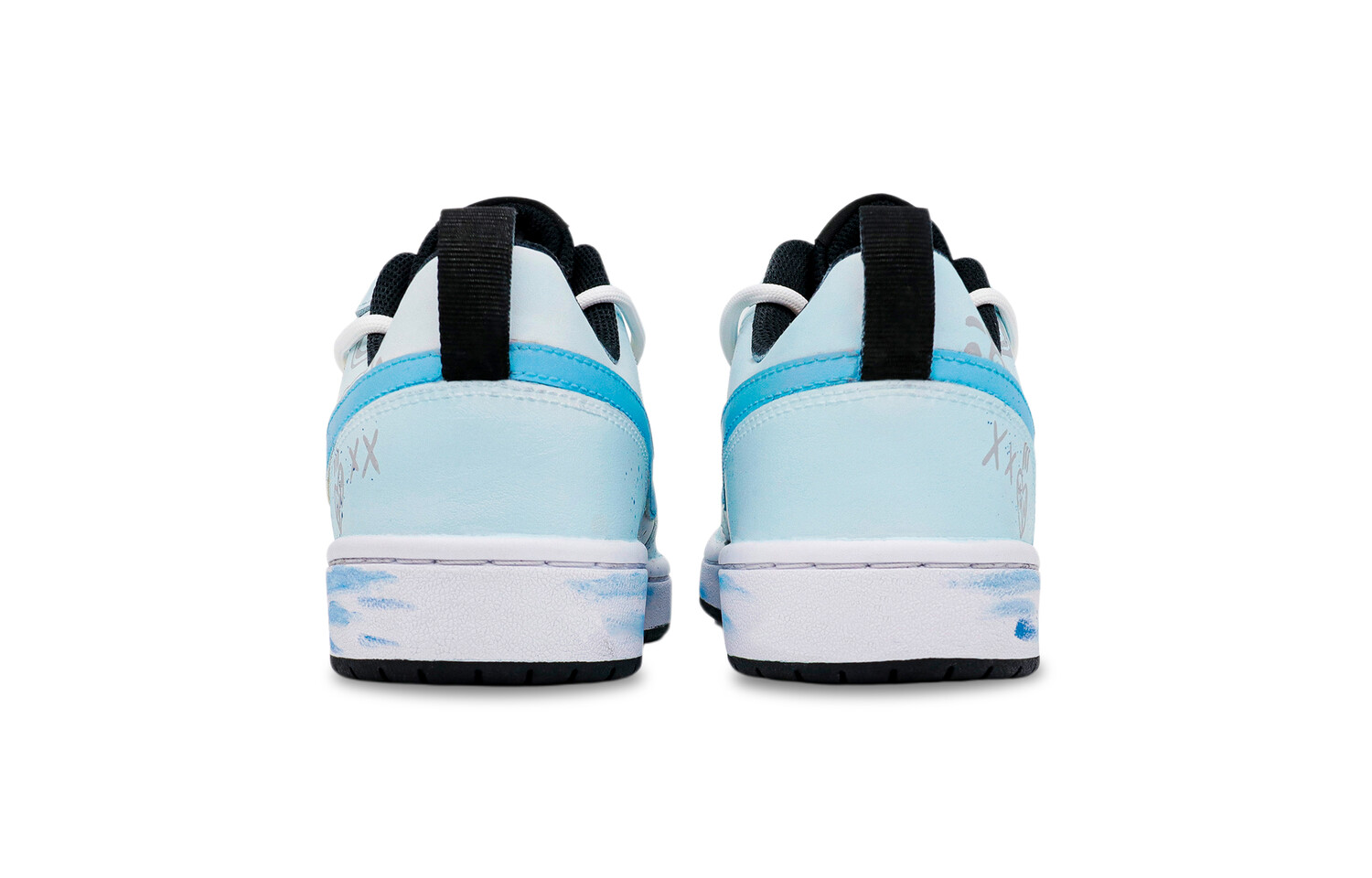 

Кеды Nike Court Borough Skateboard Shoes Women's Low-Top White, женская