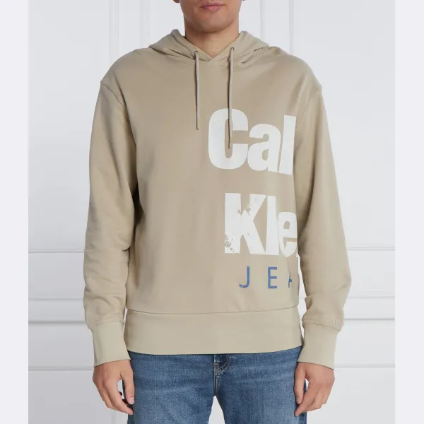 

Толстовка обычного кроя Calvin Klein, бежевый