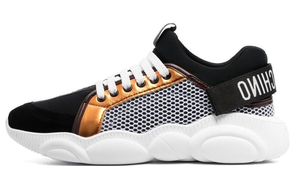 

MOSCHINO Низкие повседневные туфли мужские черные