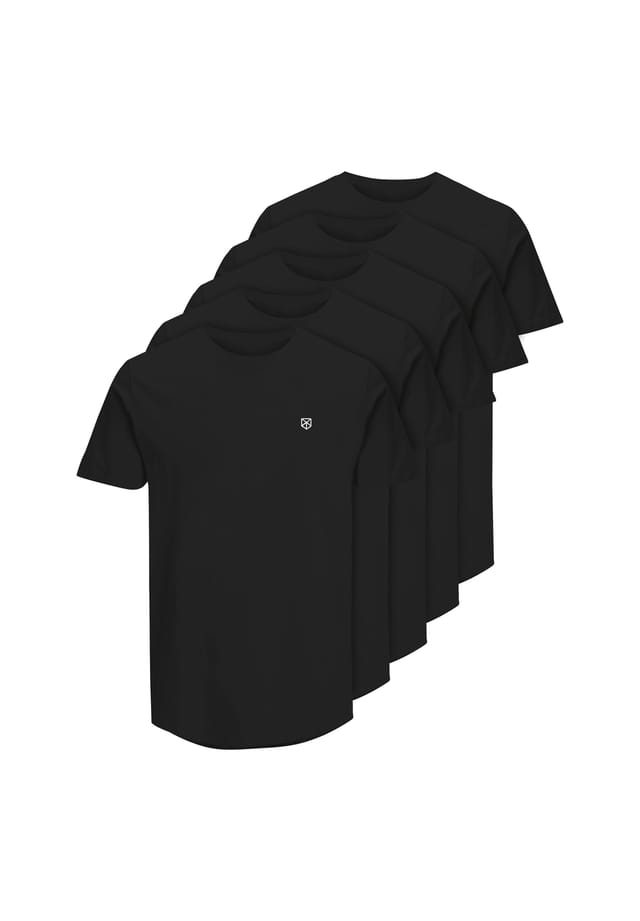 

Футболка jprblabrody tee рубашка с коротким рукавом Jack & Jones, черный