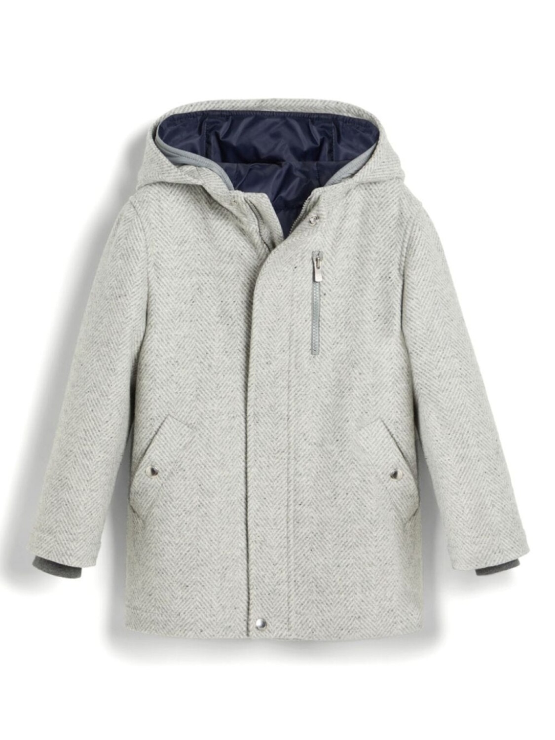 

Brunello Cucinelli Kids куртка-пуховик, серый