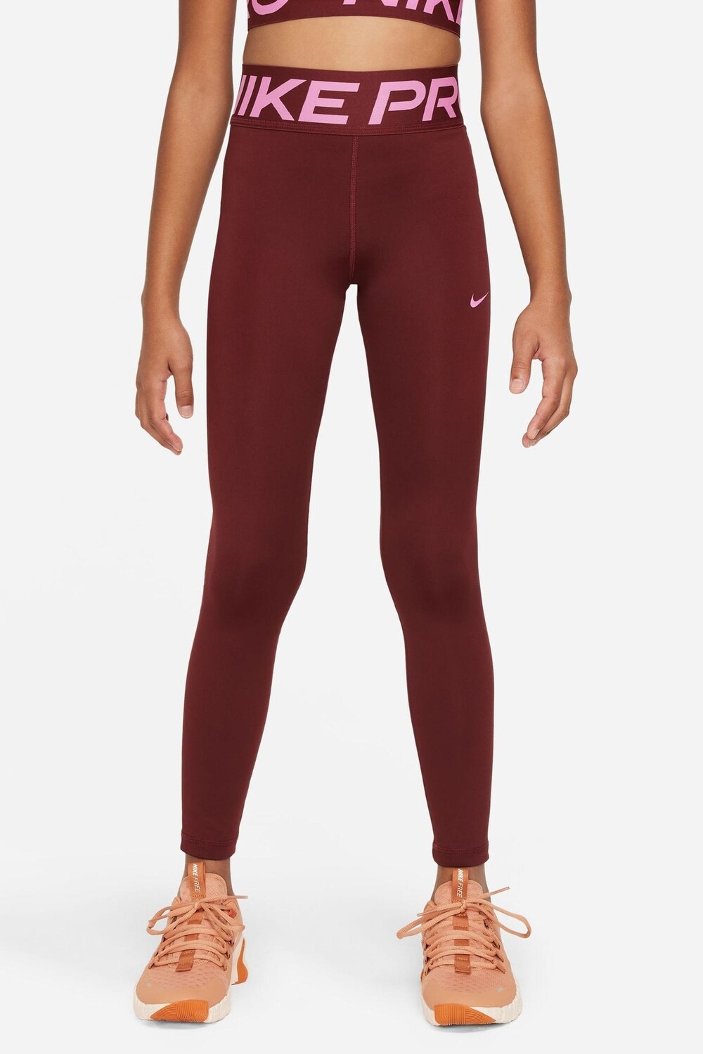 

Леггинсы Pro dri fit Nike, красный