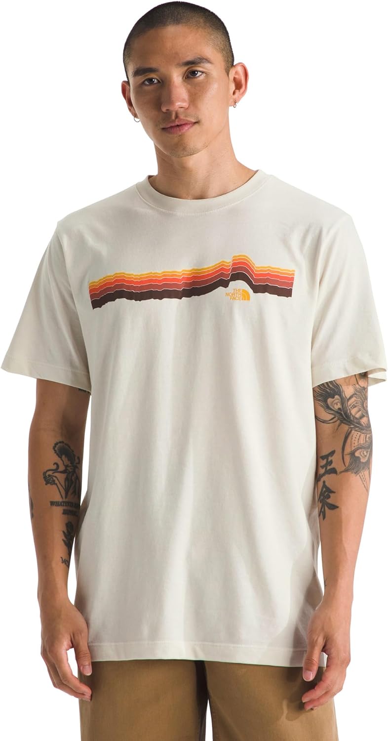 

Футболка North Face Mens Evolution Tequila Sunrise с коротким рукавом The North Face, White Dune, Белый, Футболка North Face Mens Evolution Tequila Sunrise с коротким рукавом The North Face, White Dune