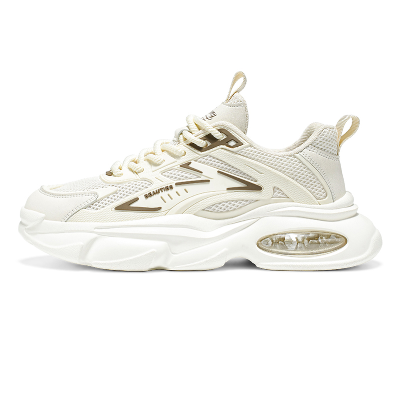 

Низкие массивные кроссовки мужские ZULISHI, бежевый