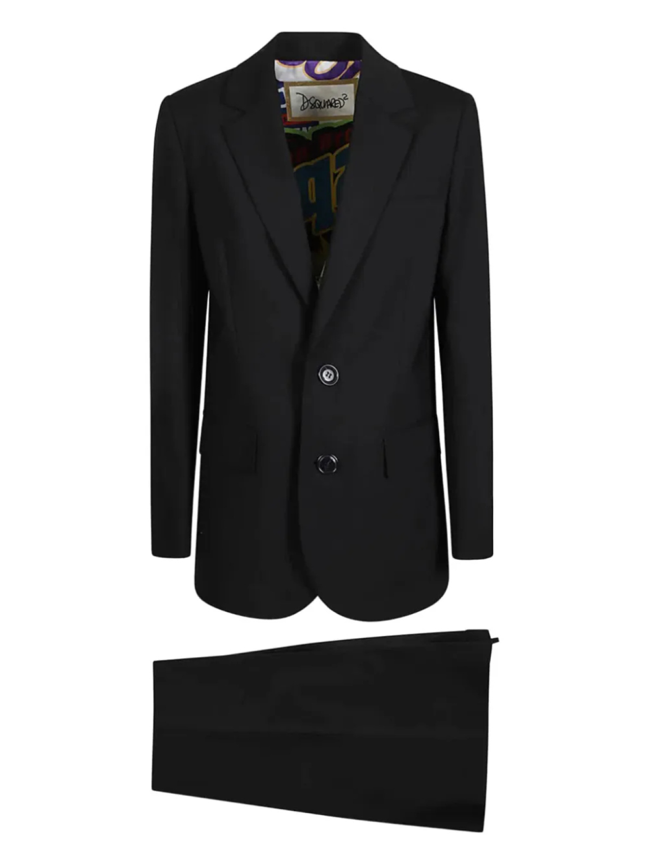 

Однобортный пиджак DSQUARED2, черный