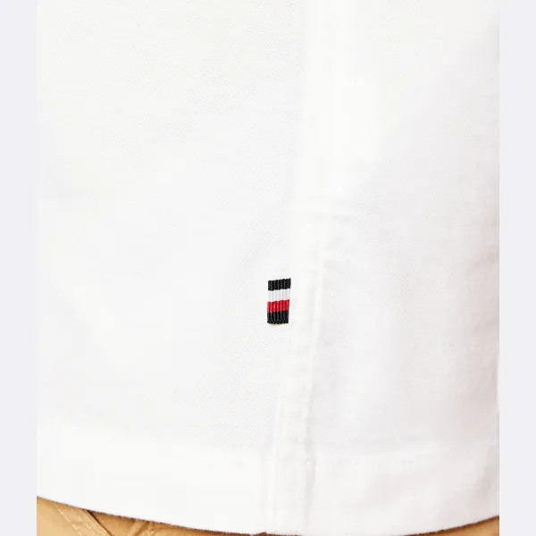 Оксфордская рубашка стандартного кроя Tommy Hilfiger, белый — фото 4