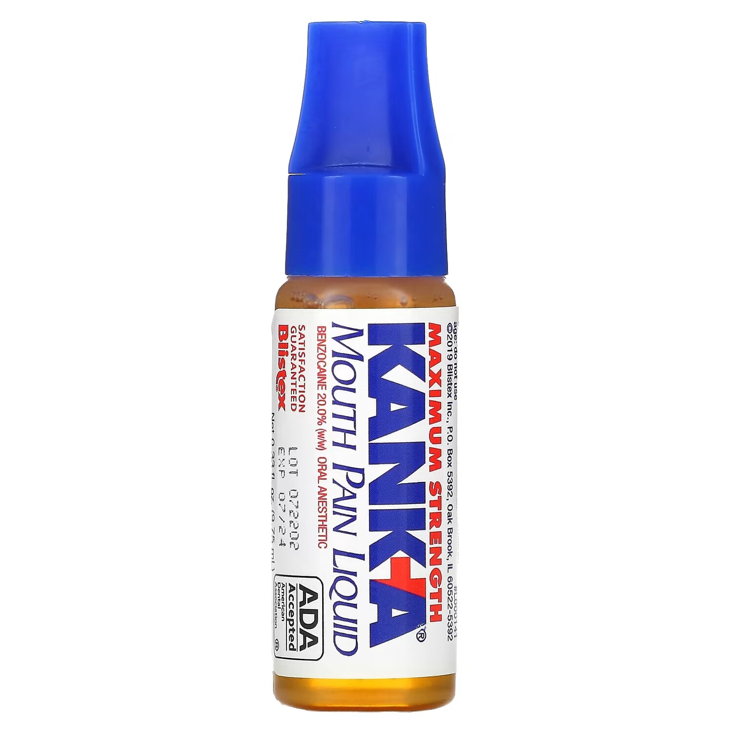 Жидкость Blistex Kank-A для снятия болей во рту, 9,75 мл — фото 3