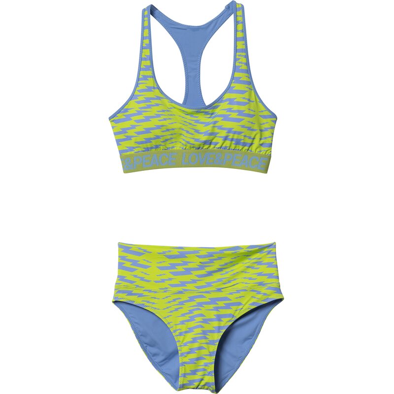 

Бикини-Борцовка, бикини Фиона Молния Delicatelove, цвет lime punch