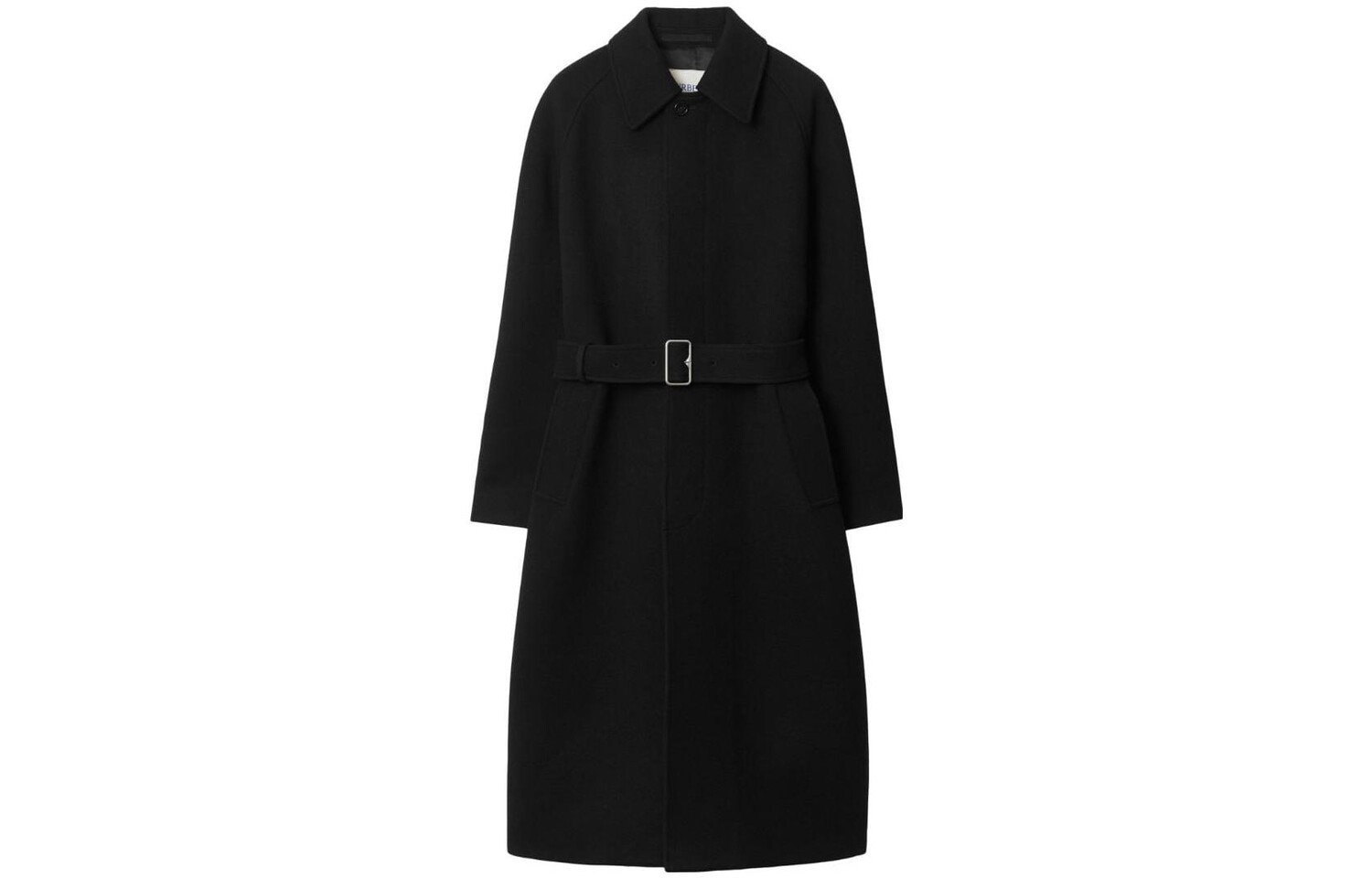 

Пальто мужское черный Burberry
