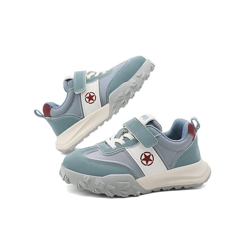 Кроссовки Jeep Kids Lifestyle Shoes Kids Low-top Off-white, синий/белый/слоновая кость — фото 3