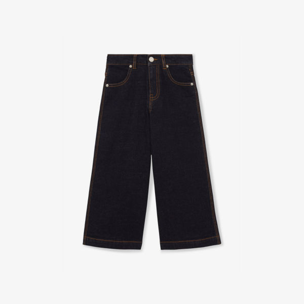 

Джинсы Reiss Миртл укороченные с широкими штанинами 4-9 лет, индиго