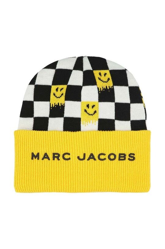 

Детская шапка из смесовой шерсти Marc Jacobs, желтый