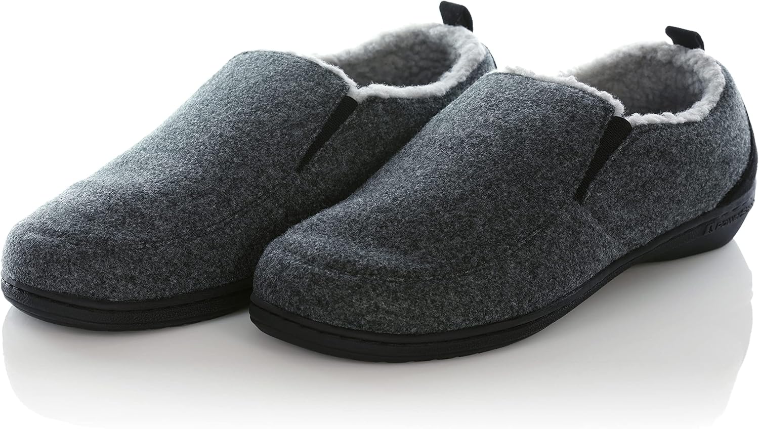 

Мужские ортопедические тапочки, тапочки с поддержкой свода стопы, светло-коричневый и темно-серый Powerstep