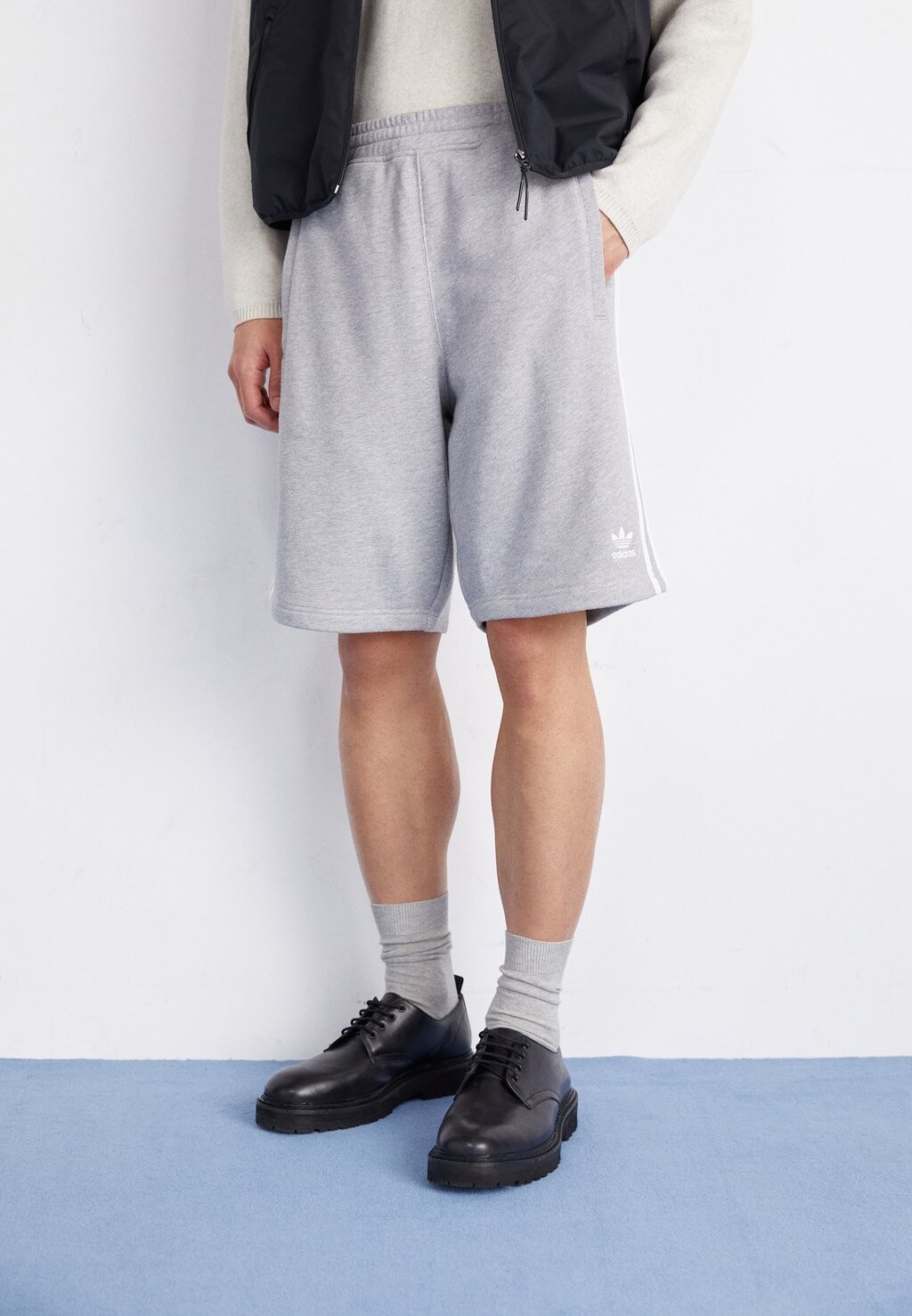 

Спортивные брюки 3 Stripe adidas Originals, цвет medium grey heather