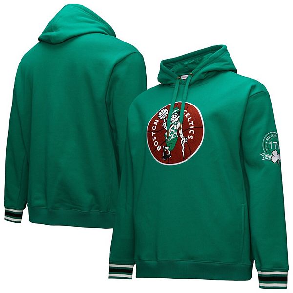 

Мужской свитшот с аппликацией Boston Celtics в цвете келли грин Mitchell & Ness