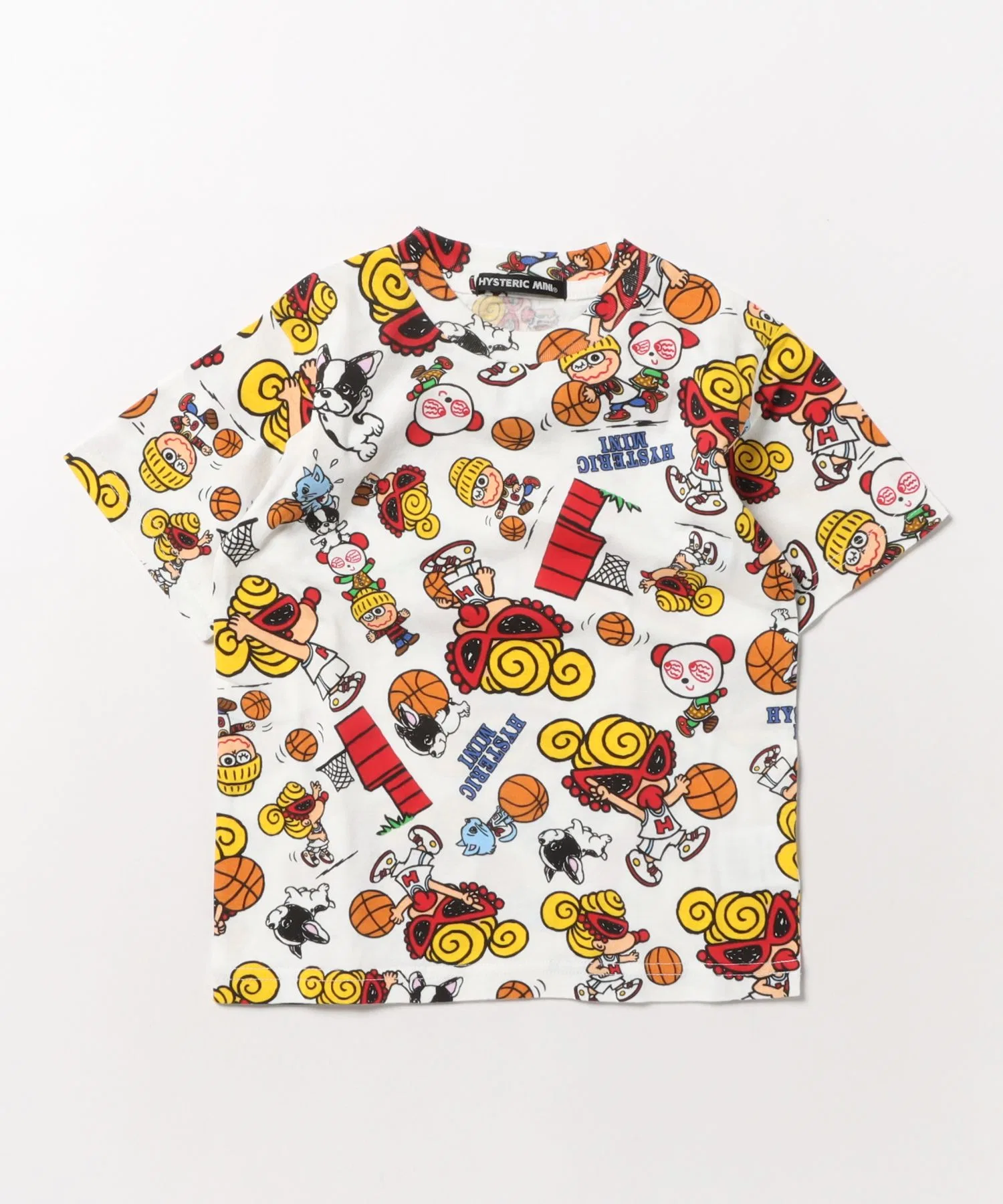 Детская футболка HYSTERIC MINI HOOPS с принтом