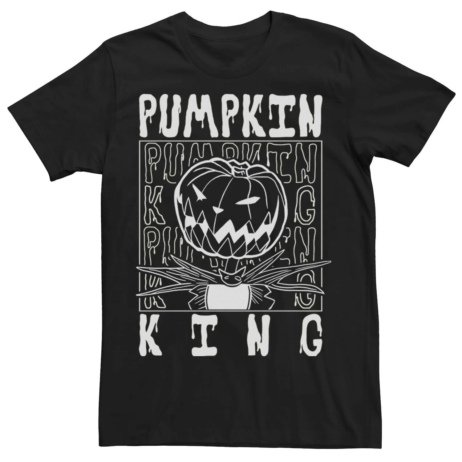 

Мужская футболка «Кошмар перед Рождеством» Pumpkin King Stack Disney