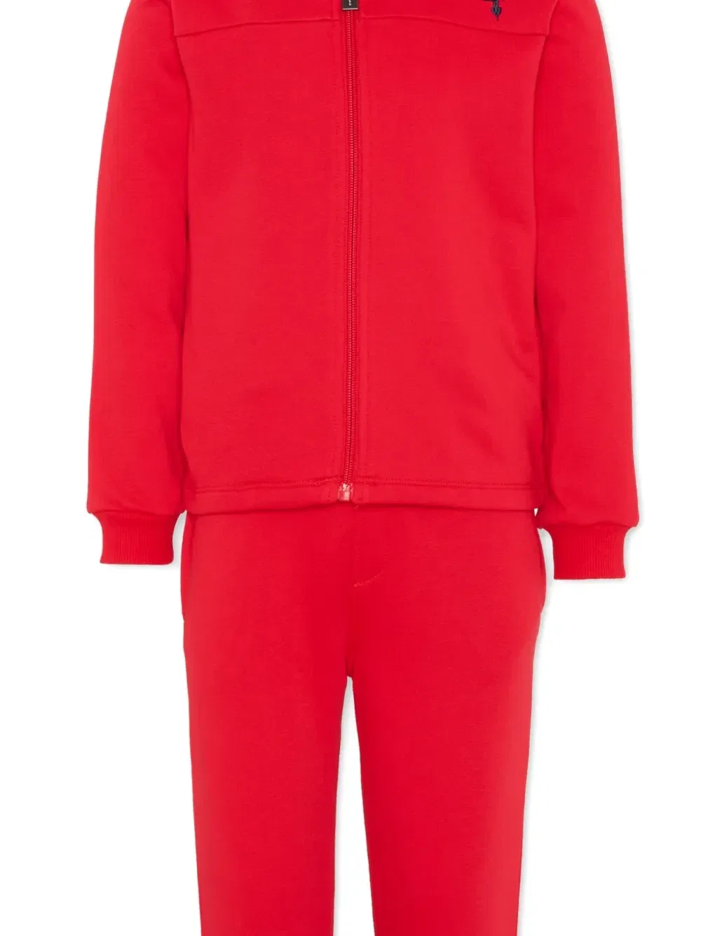 Спортивный костюм на молнии Trussardi Junior, красный — фото 3