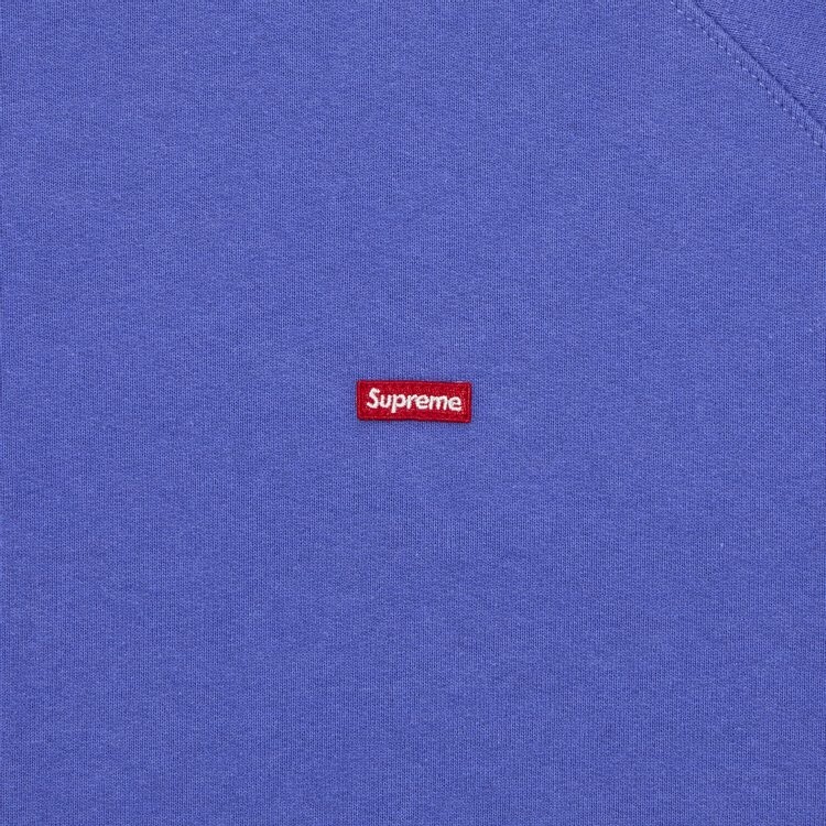 Толстовка Supreme Small Box Raglan Crewneck, фиолетовый — фото 2