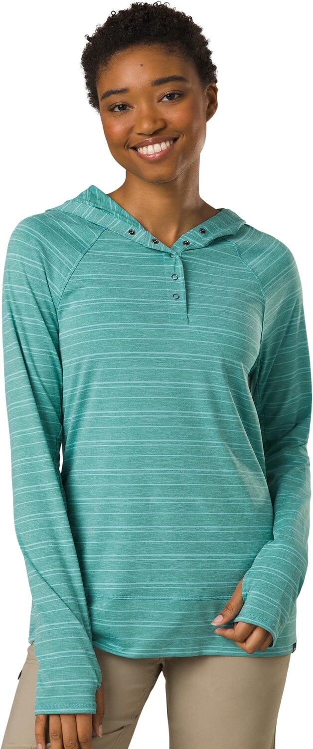 

Худи Prana Sol Searcher Hoodie, цвет Cove Stripe