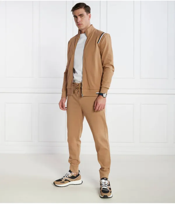 Спортивные брюки Lamont 66 Loose fit Boss, коричневый — фото 2