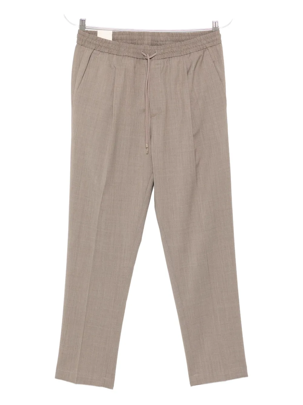 

Брюки прямого кроя на завязках Briglia 1949, бежевый