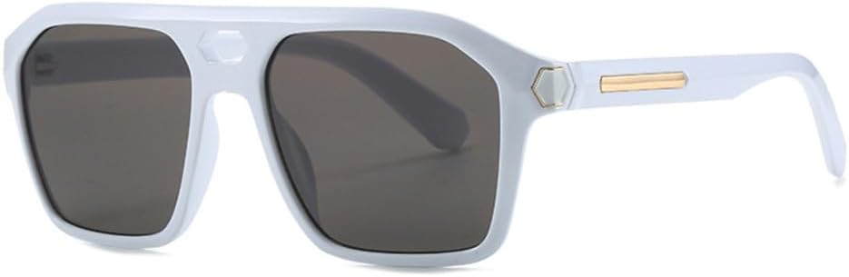 

Солнцезащитные очки в крупной прямоугольной оправе для мужчин, солнцезащитные очки с большими зеркальными линзами для женщин, защита от УФ-излучения UV400 для мужчин HDUBFY, 7