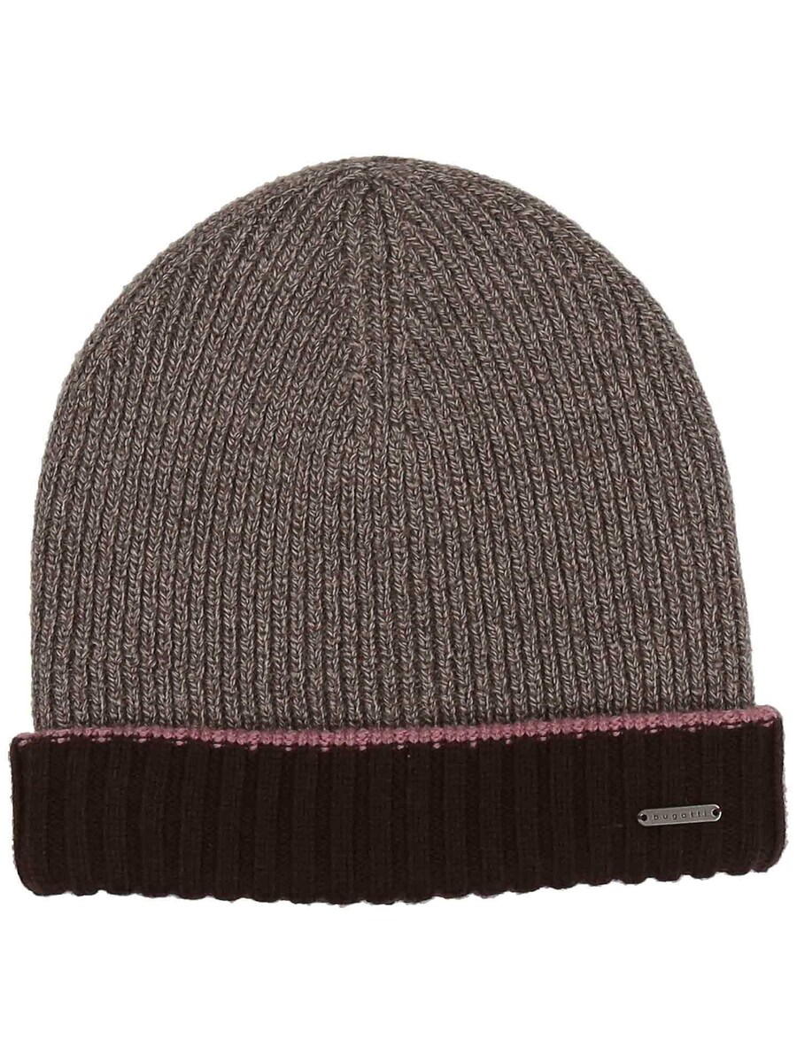 

Шапка bugatti, Aubergine/Mauve