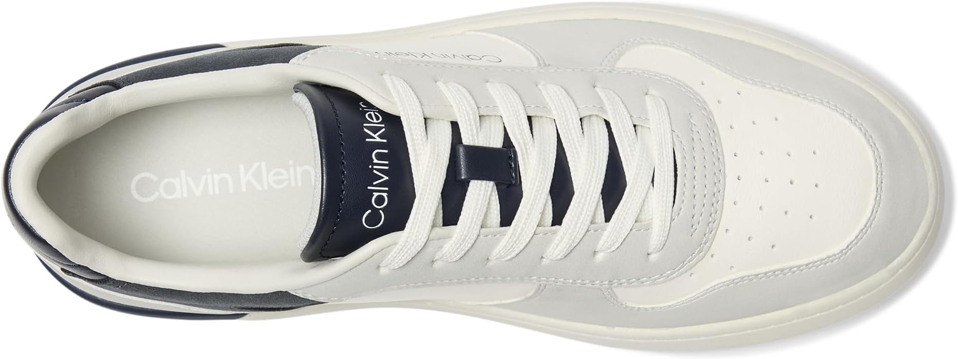 Кроссовки Calvin Klein Men's Brayton, Dark Blue/White — фото 2