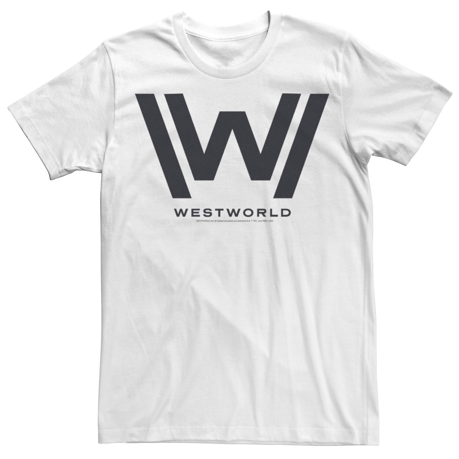 

Мужская футболка с большим логотипом Westworld Licensed Character