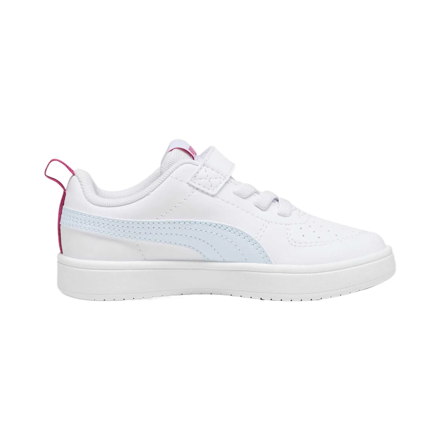 Кеды для скейтбординга детские PUMA бело-розовые — фото 2