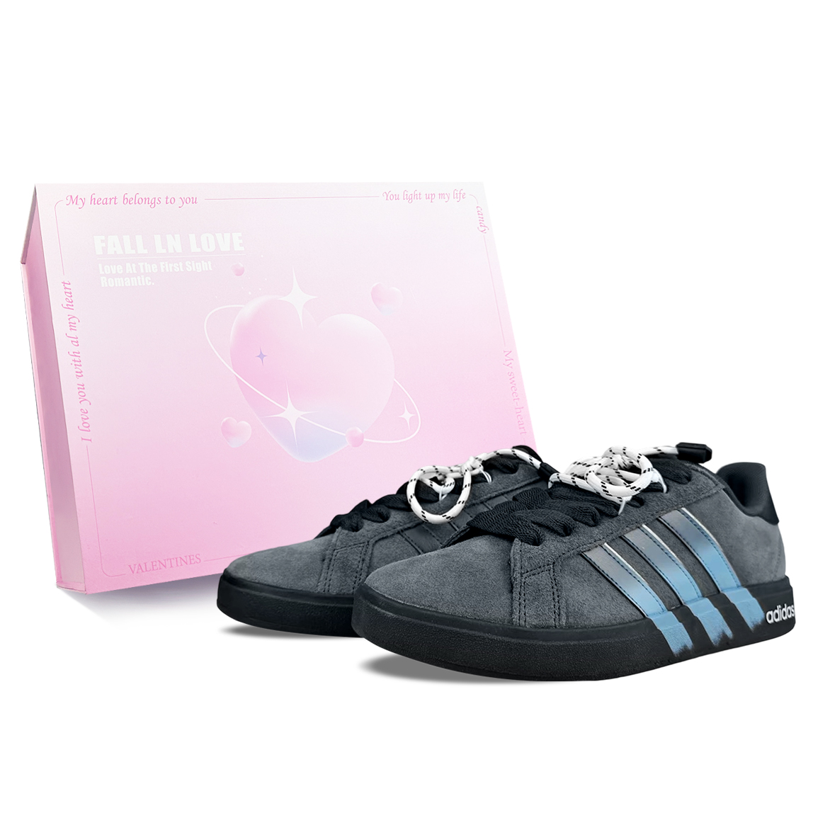 

Adidas Гранд Корт Бейс 00s BNK Блю Найт Гэлакси устойчивые к истиранию лоу-топ скейтборд обувь унисекс Блю Найт Гэлакси в коробке, цвет Blue Night Galaxy Box