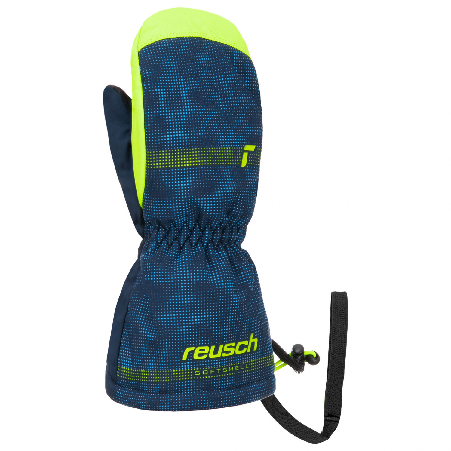 

Перчатки Reusch Maxi R-Tex XT Mitten, цвет Dress Blue/Safety Yellow