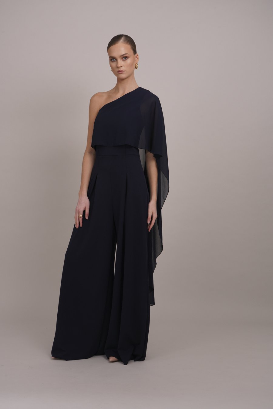 

Комбинезон WAL G. MELODY ONE SHOULDER, Navy Blue/Dark Blue