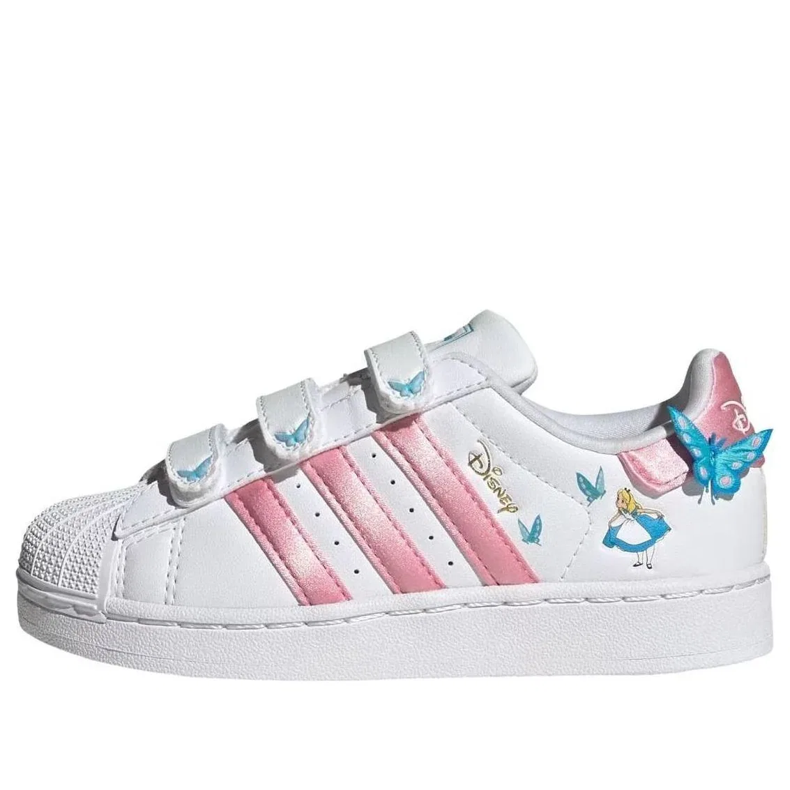 Кроссовки Adidas x Disney Superstar II 'White Light Pink' IH1735, белый