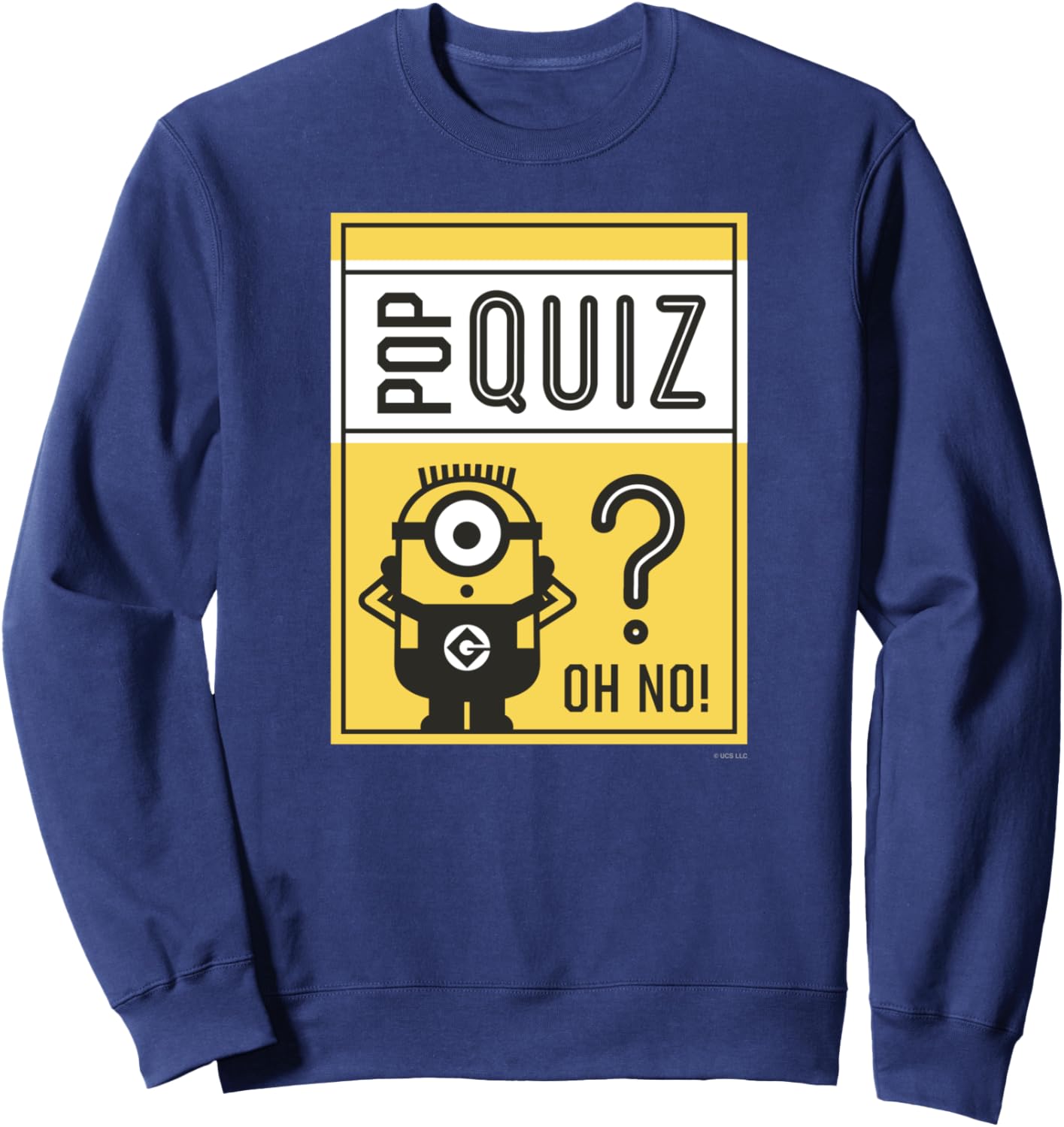 

Толстовка Minion POP QUIZ OH NO!, синяя Minions, Синий, Толстовка Minion POP QUIZ OH NO!, синяя Minions