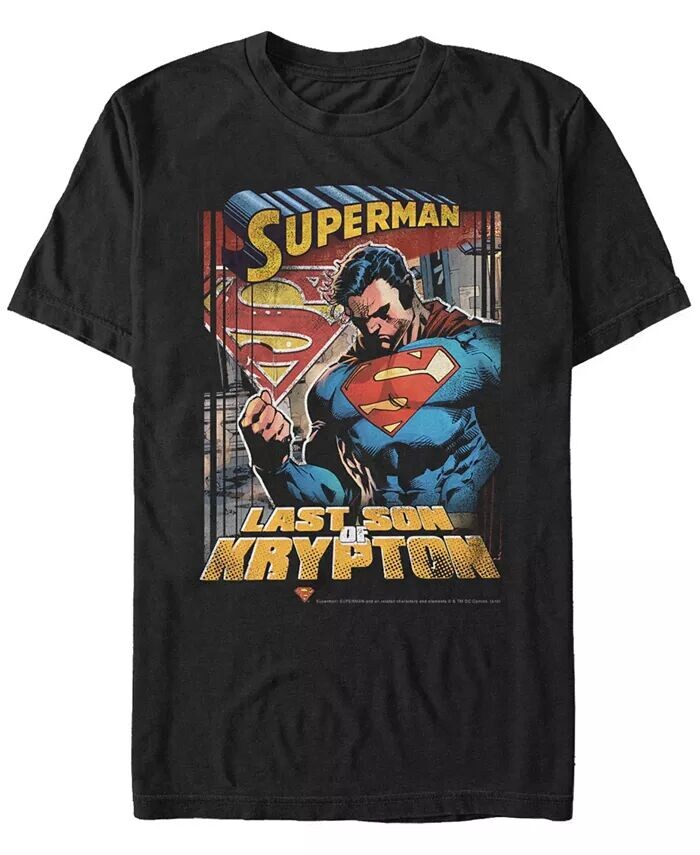 

Мужская футболка DC Superman Last Son of Krypton с короткими рукавами Fifth Sun